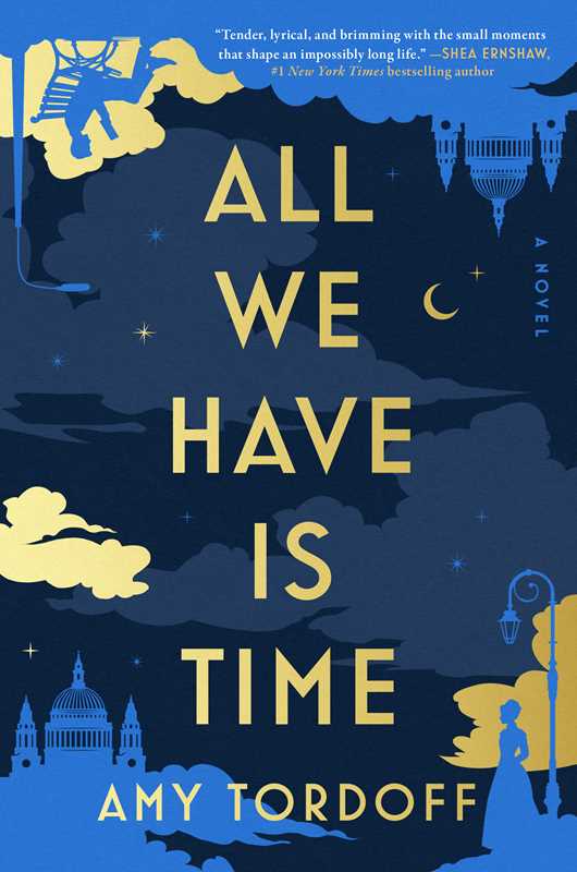 The cover of the US edition of All We Have is Time by Amy Tordoff